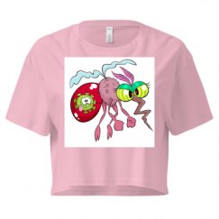 Ladies Festival Cali Crop Top Tee