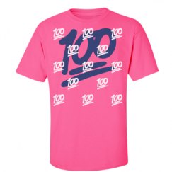 Unisex Ultra Cotton Safety Neon Crewneck Tee