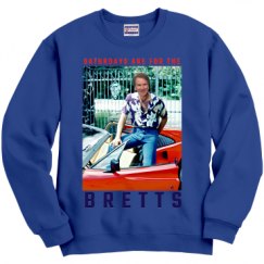 Unisex Film and Foil Crewneck Sweatshirt