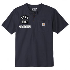 Unisex Carhartt Henley Tee