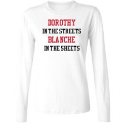 Ladies Relaxed Fit Basic Long Sleeve Tee