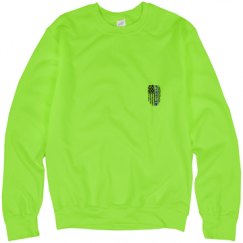 Unisex Neon Crewneck Sweatshirt