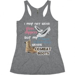 Ladies Slim Fit Super Soft Racerback Triblend Tank