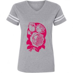 Ladies Relaxed Fit Vintage Sports Tee