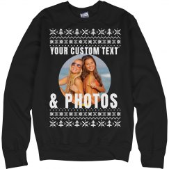 Custom Text & Photos Ugly Pixels