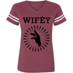 Ladies Relaxed Fit Vintage Sports Tee