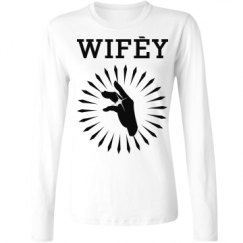 Ladies Relaxed Fit Basic Long Sleeve Tee