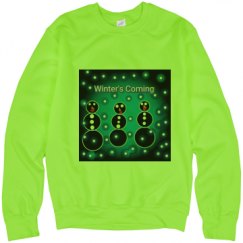 Unisex Neon Crewneck Sweatshirt