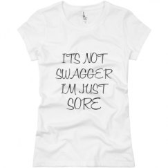 Ladies Slim Fit Basic Promo Jersey Tee