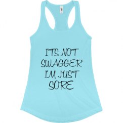 Ladies Slim Fit Racerback Tank Top