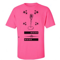 Unisex Ultra Cotton Safety Neon Crewneck Tee
