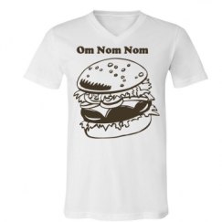 Unisex V-Neck Jersey Tee