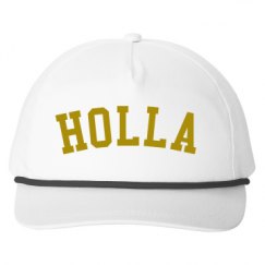 Snapback Five-Panel Rope Hat