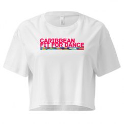 Ladies Festival Cali Crop Top Tee