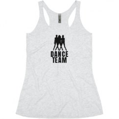 Ladies Slim Fit Super Soft Racerback Triblend Tank