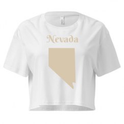 Ladies Festival Cali Crop Top Tee