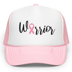 Warrior Breast Cancer Trucker Hat
