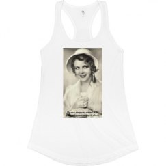Ladies Slim Fit Racerback Tank Top