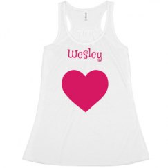 Ladies Flowy Racerback Tank