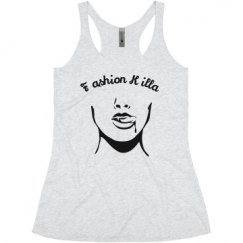 Ladies Slim Fit Super Soft Racerback Triblend Tank