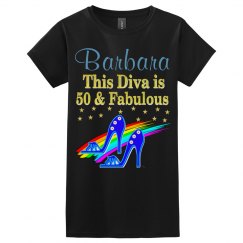PERSONALIZED 50TH BIRTHDAY DIVA