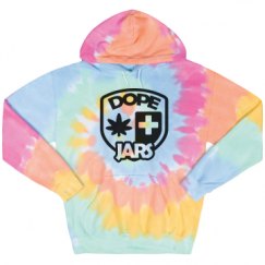 Unisex Tie-Dye Fleece Hoodie