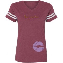 Ladies Relaxed Fit Vintage Sports Tee