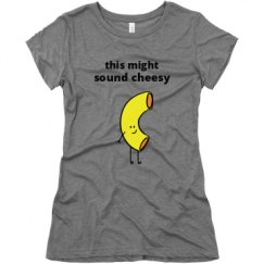Ladies Slim Fit Super Soft Triblend Tee