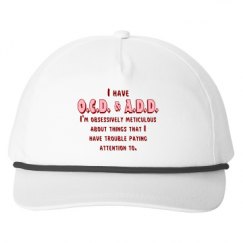 Snapback Five-Panel Rope Hat