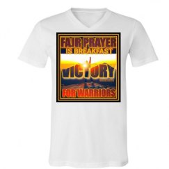 Unisex V-Neck Jersey Tee