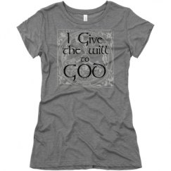Ladies Slim Fit Super Soft Triblend Tee