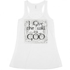 Ladies Flowy Racerback Tank