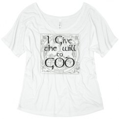 Ladies Flowy Slouchy Tee