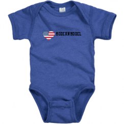 Infant Vintage Fine Jersey Bodysuit