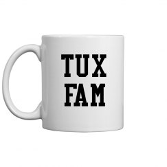 Tux Fam Coffee Mug