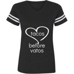 Ladies Relaxed Fit Vintage Sports Tee