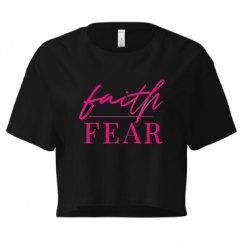 Ladies Festival Cali Crop Top Tee