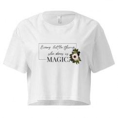 Ladies Festival Cali Crop Top Tee