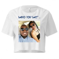 Ladies Festival Cali Crop Top Tee