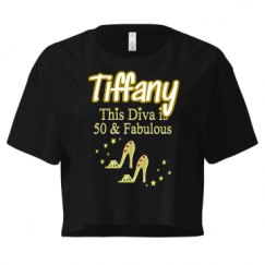 Ladies Festival Cali Crop Top Tee