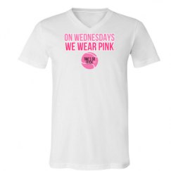 Unisex V-Neck Jersey Tee