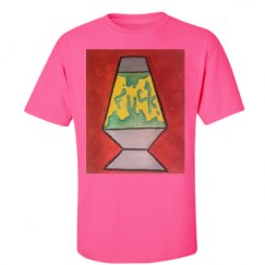 Unisex Ultra Cotton Safety Neon Crewneck Tee