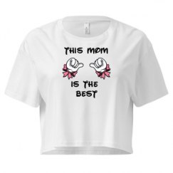 Ladies Festival Cali Crop Top Tee