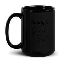 15oz Black Glossy Mug