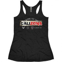 Ladies Slim Fit Super Soft Racerback Triblend Tank
