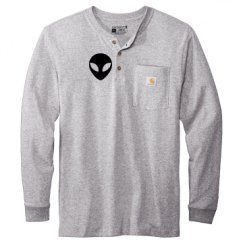 Unisex Carhartt Long Sleeve Henley Tee
