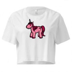 Ladies Festival Cali Crop Top Tee