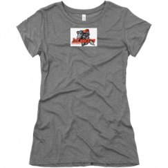 Ladies Slim Fit Super Soft Triblend Tee