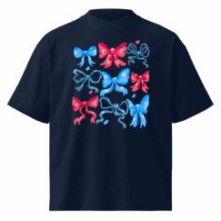 Unisex Organic Oversized High Neck T-Shirt