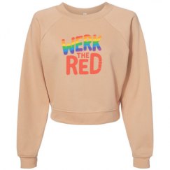 Women's Raglan Pullover Fleece